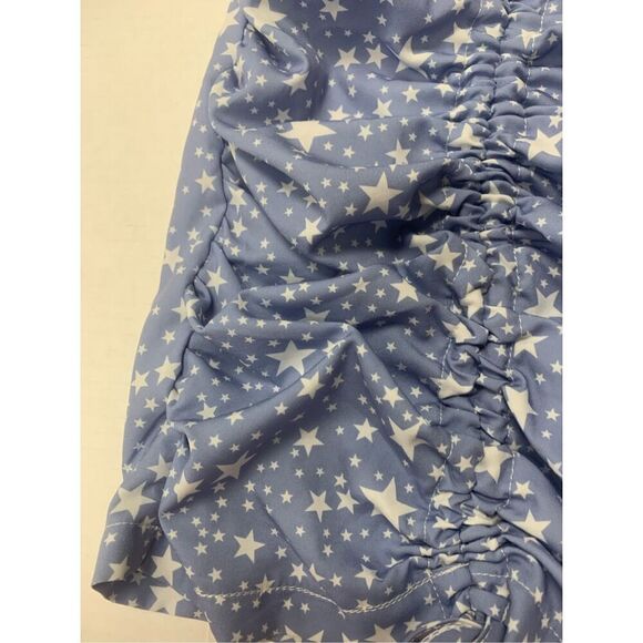 Star Patterned Ruched Skirt - Picture 5 of 5